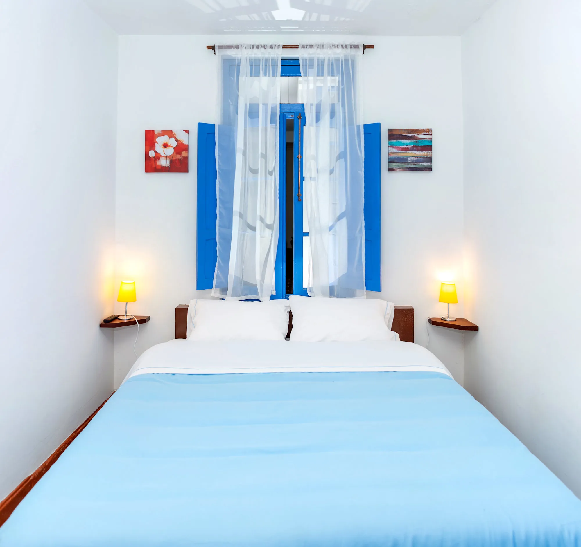 Ein Privatzimmer des Granada Hostel